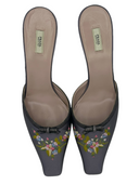 PRADA FLORAL MULES IT 39