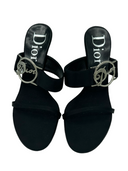 CHRISTIAN DIOR Satin Sandals IT 37