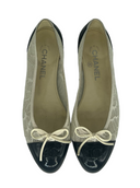 CHANEL Lace Ballet Flats IT 39