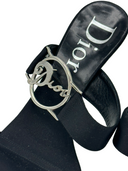 CHRISTIAN DIOR Satin Sandals IT 37