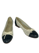 CHANEL Lace Ballet Flats IT 39