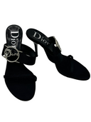 CHRISTIAN DIOR Satin Sandals IT 37