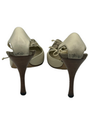 GUCCI CANVAS CONTRAST PUMPS IT 37