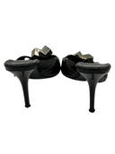 CHRISTIAN DIOR Patent Leather Dice Slides IT 40