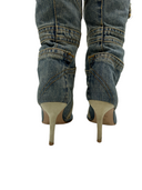 D&G Knee-High Denim Boots IT 36.5
