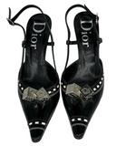 CHRISTIAN DIOR Gambler Slingback Pumps IT 36
