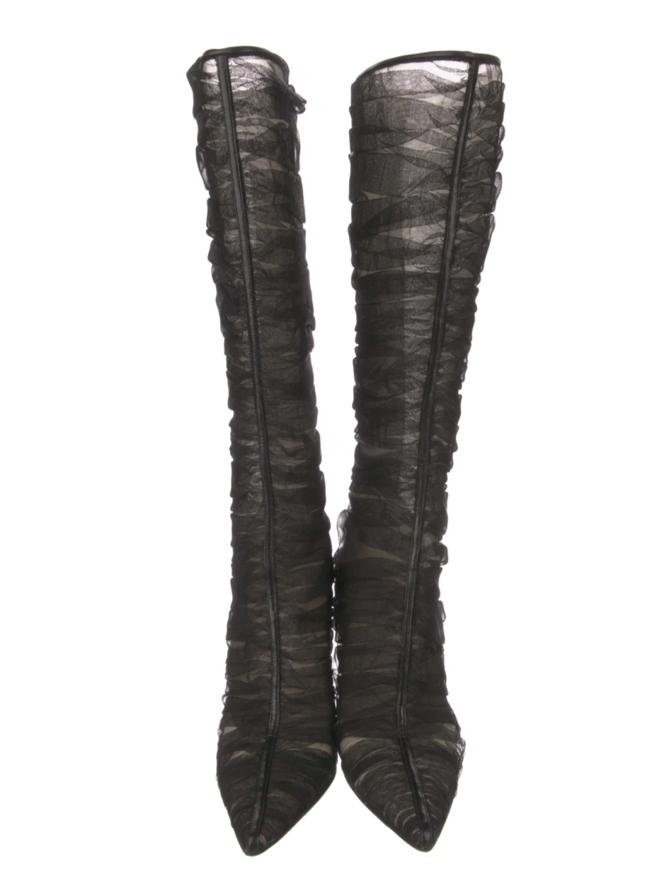 JIMMY CHOO MESH BOOTS IT 37 | NOU