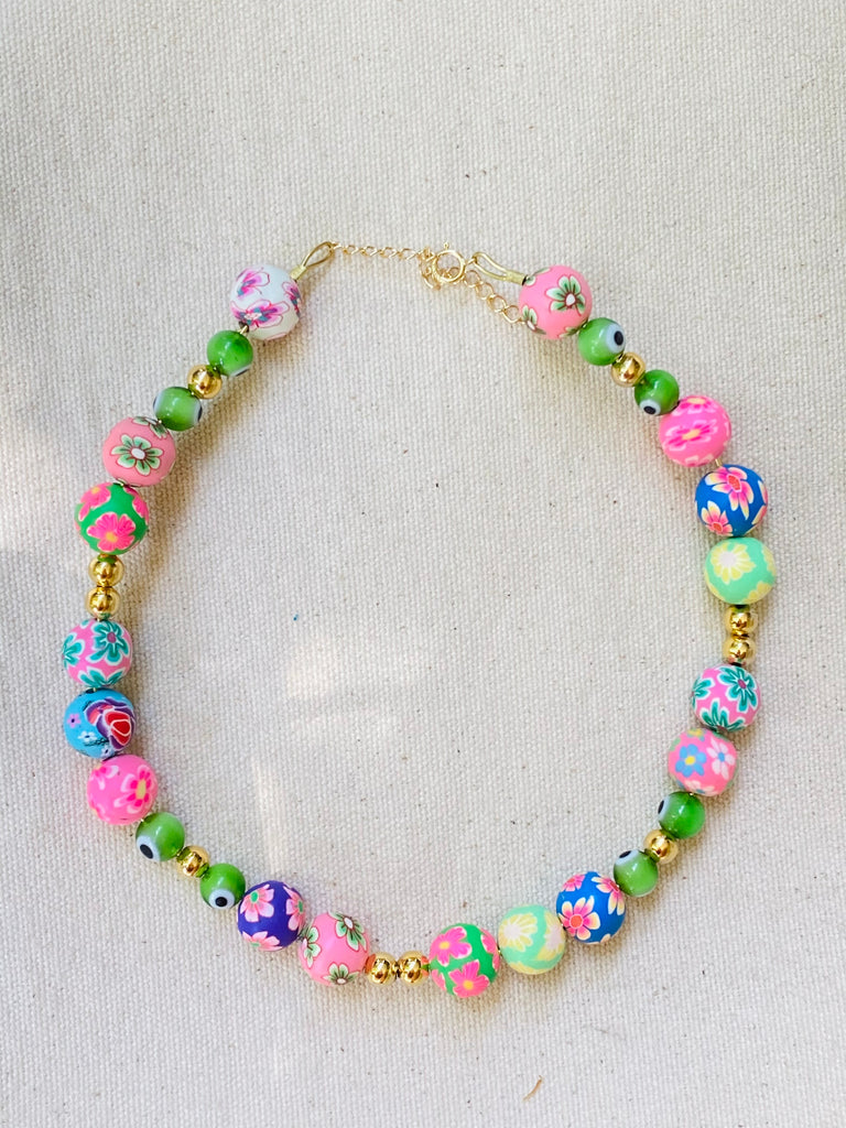FLORAL PROTECTION NECKLACE