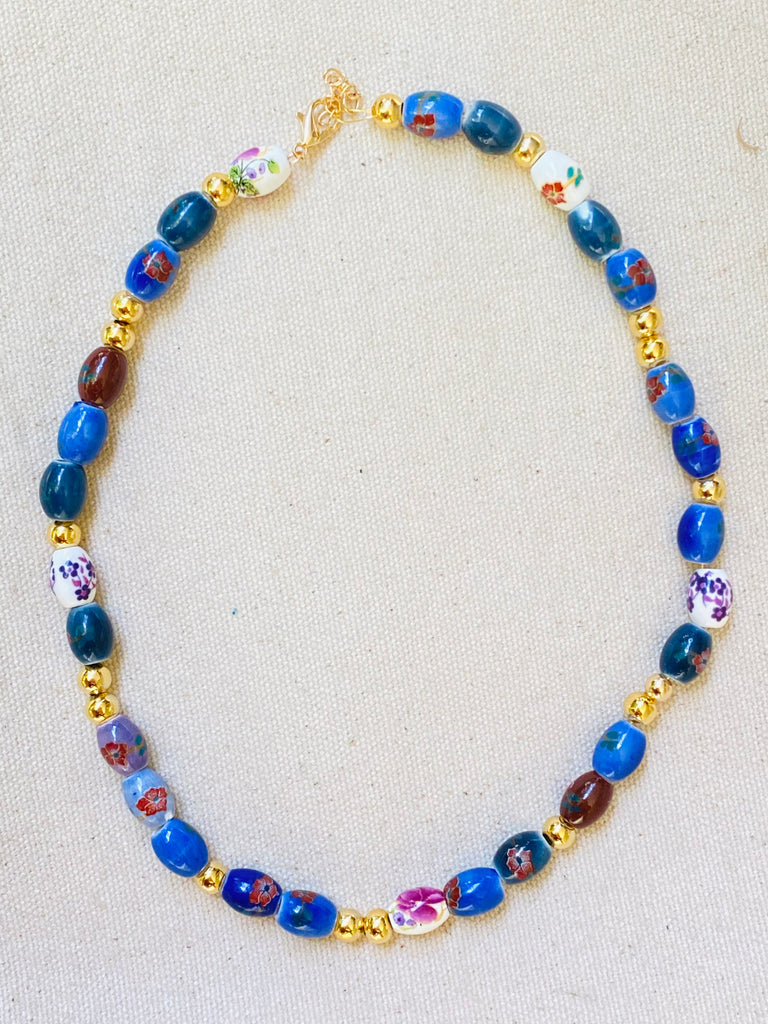 SUMMER BLUES NECKLACE