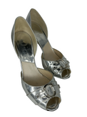 CHRISTIAN DIOR Leather D'Orsay Pumps IT 38.5