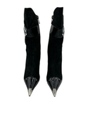CHRISTIAN DIOR Suede Studded Boots IT 38