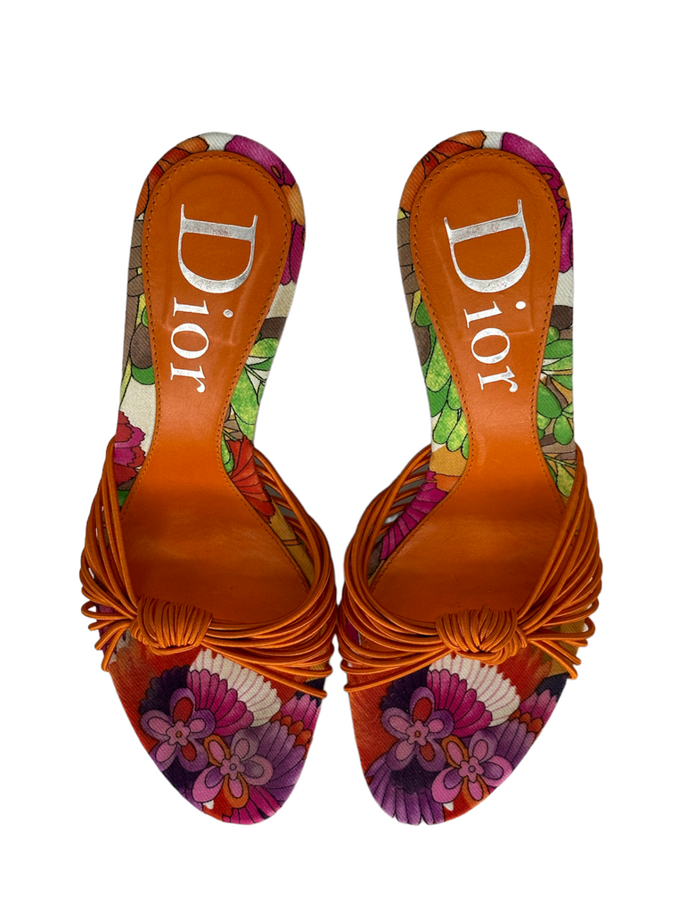 CHRISTIAN DIOR Tropical Wedges IT 37